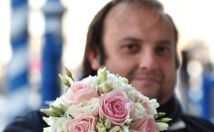 Florist same-sex wedding